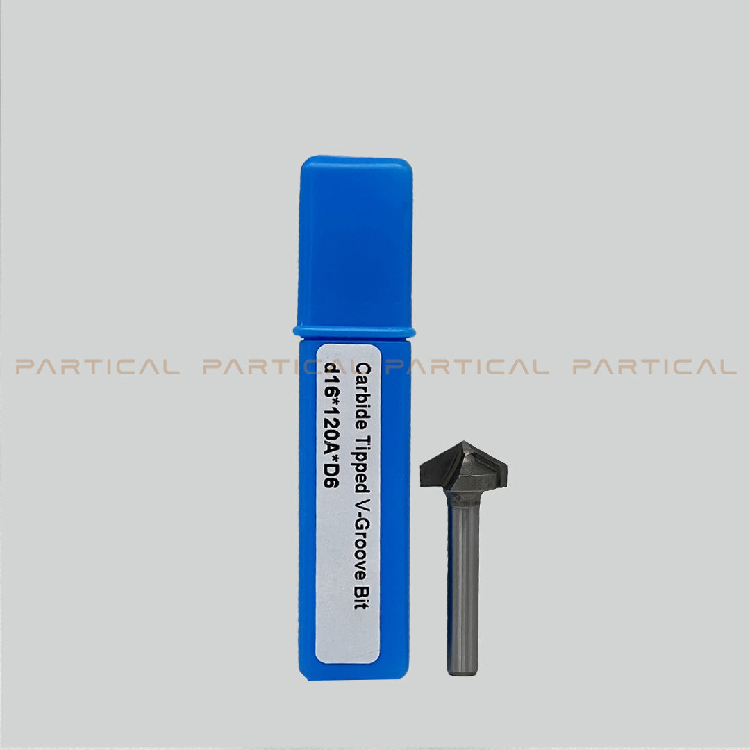 Carbide Tipped V-Groove Bit