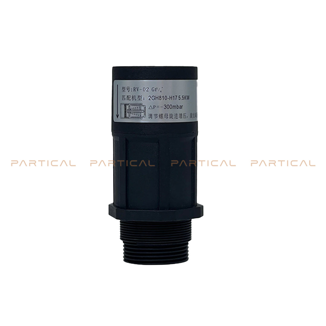 VACUUM PUMP RELEASE VALVE 5.5KW AND 7.5KW VERSION