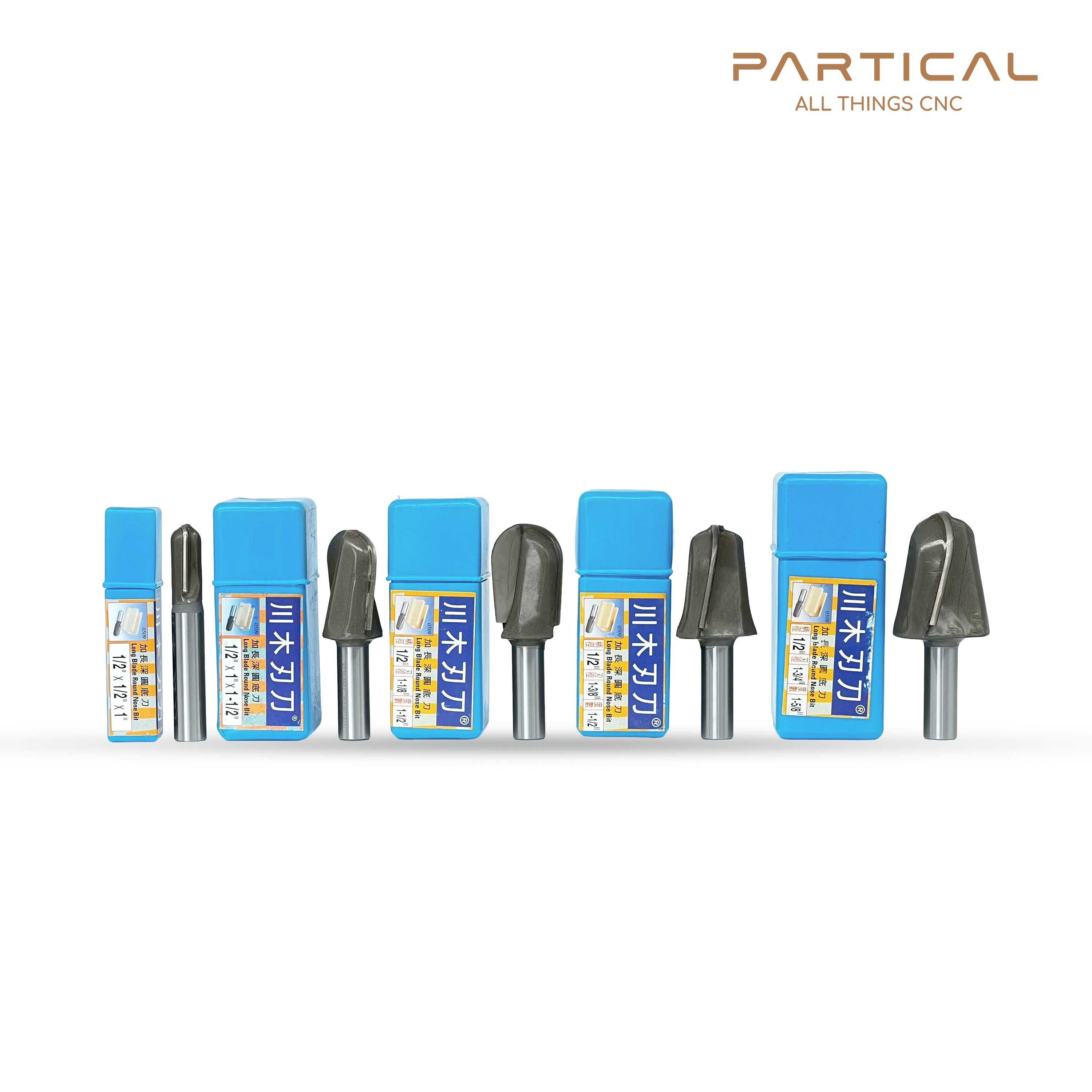 BULLNOSE LARGE FORMAT CARVING CUTTERS