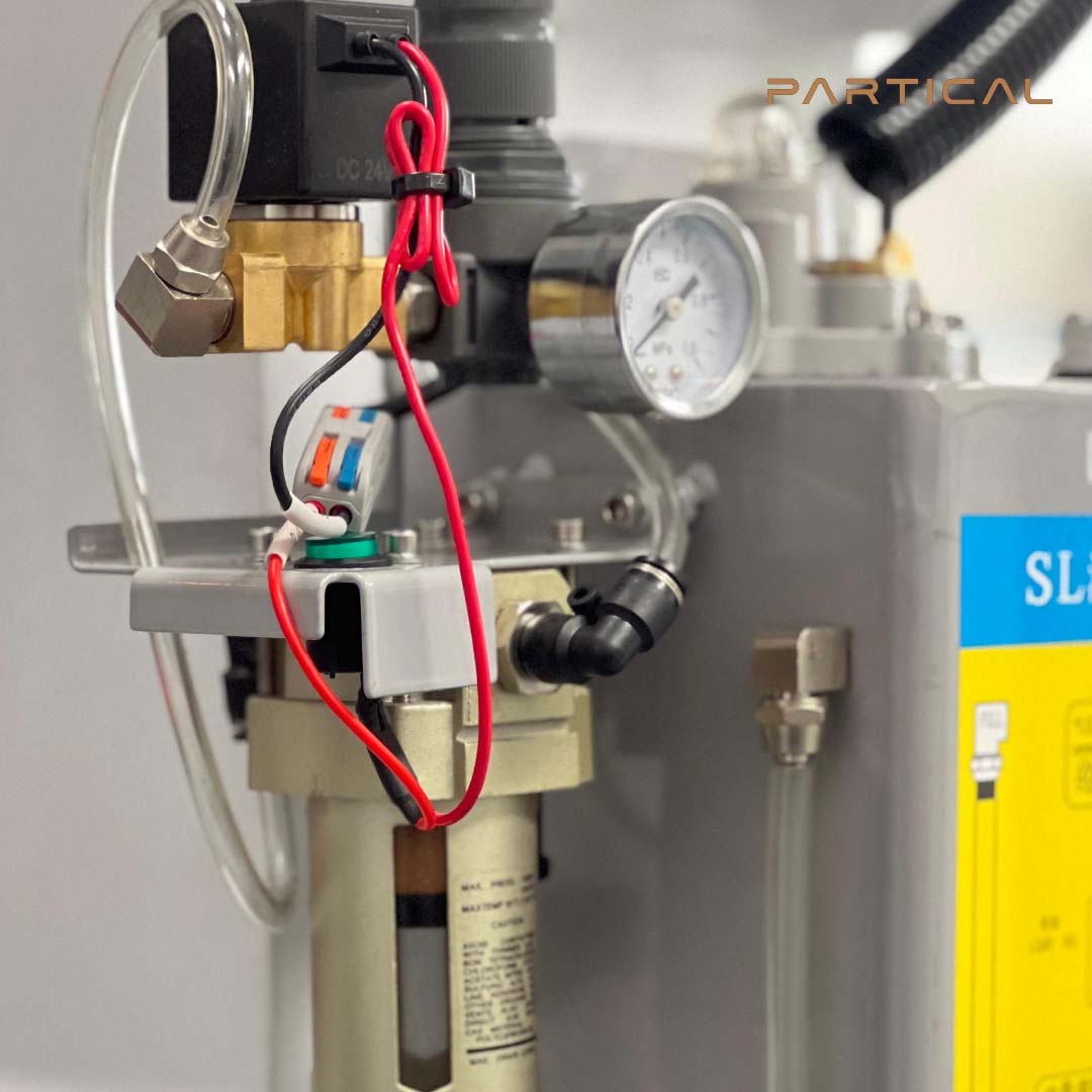 90-Degree Push-Fit Elbow Connector for CNC Router Air Coolant System