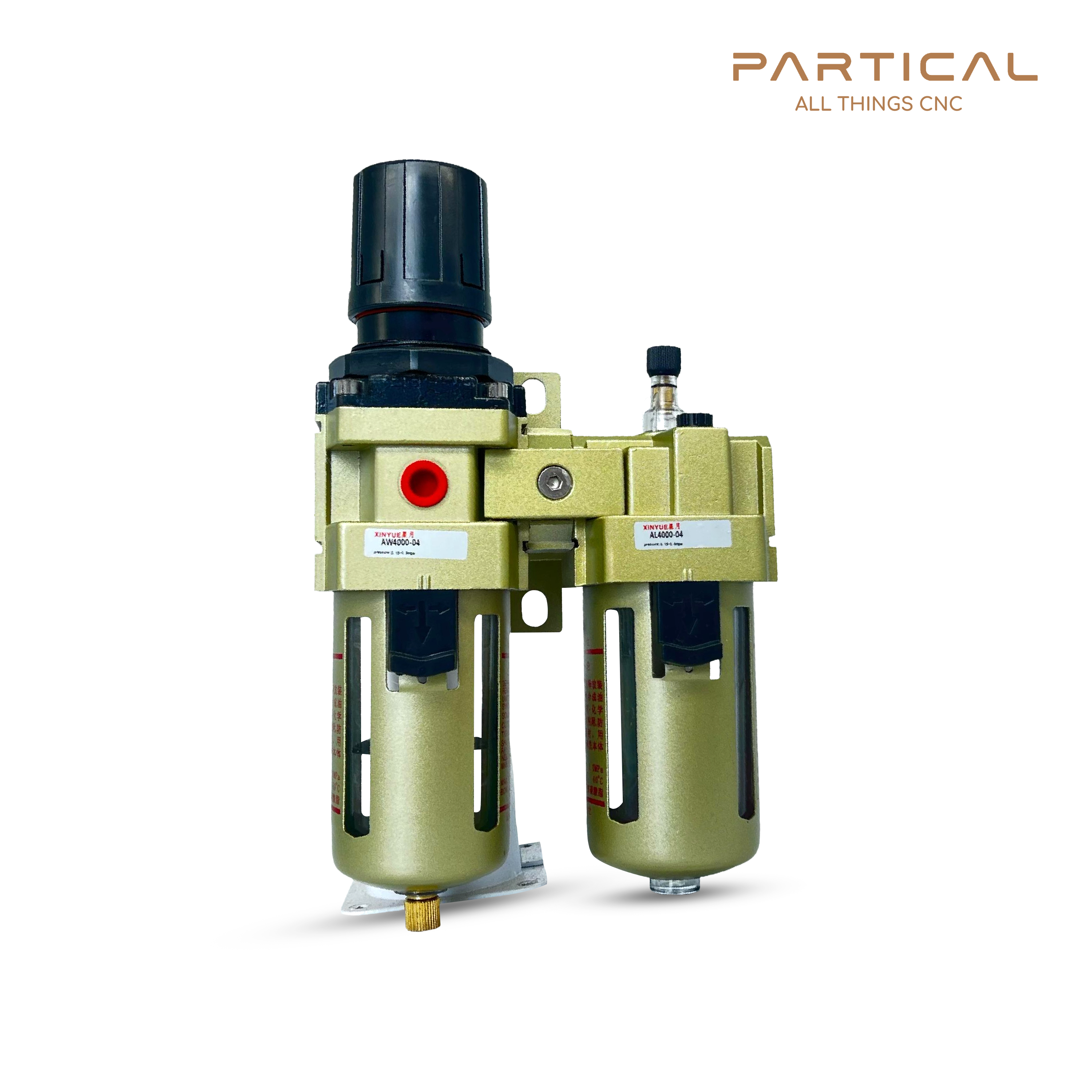 AW6000-04 Air Filter Regulator & Lubricator Unit