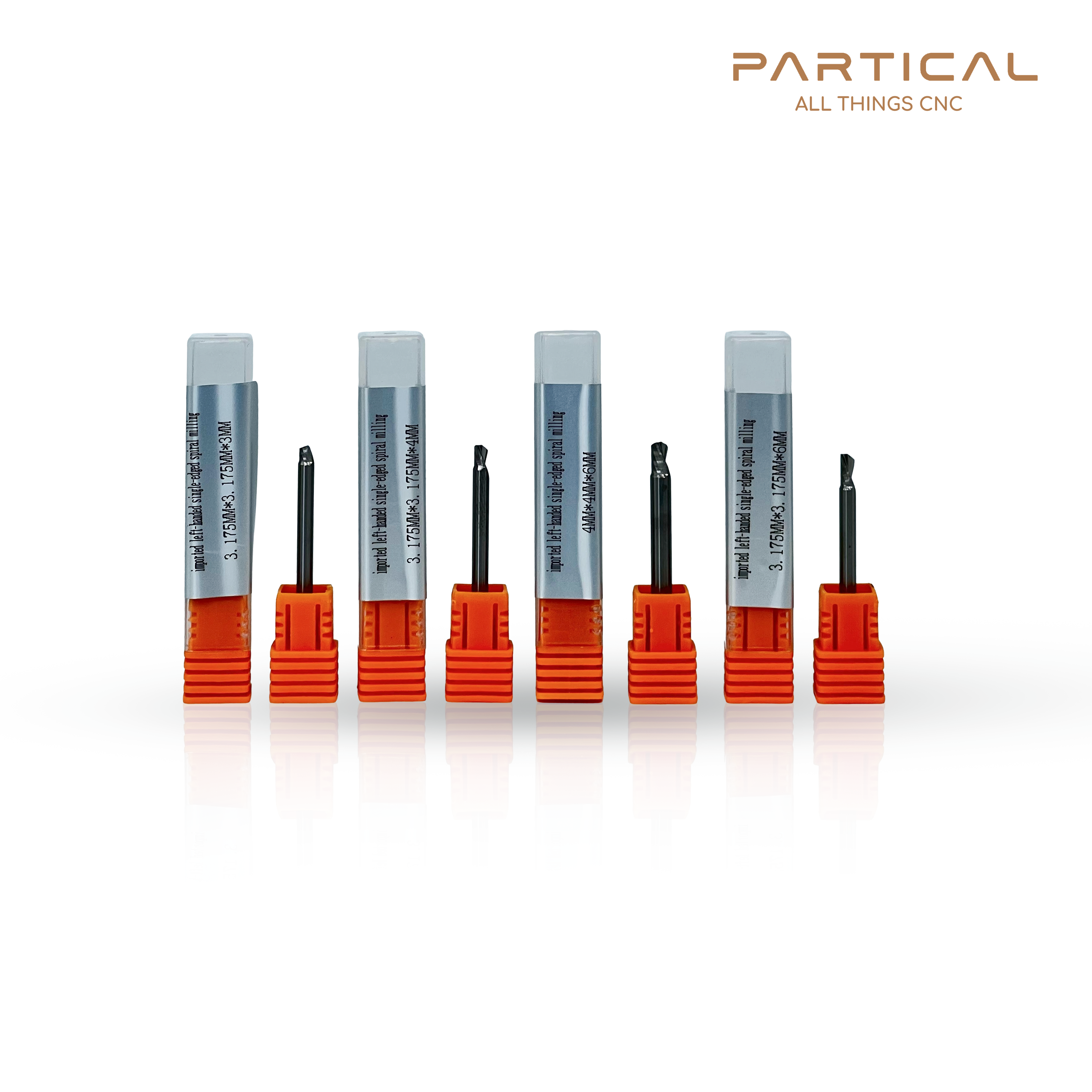 Solid Carbide Single Flute Downward Cutter