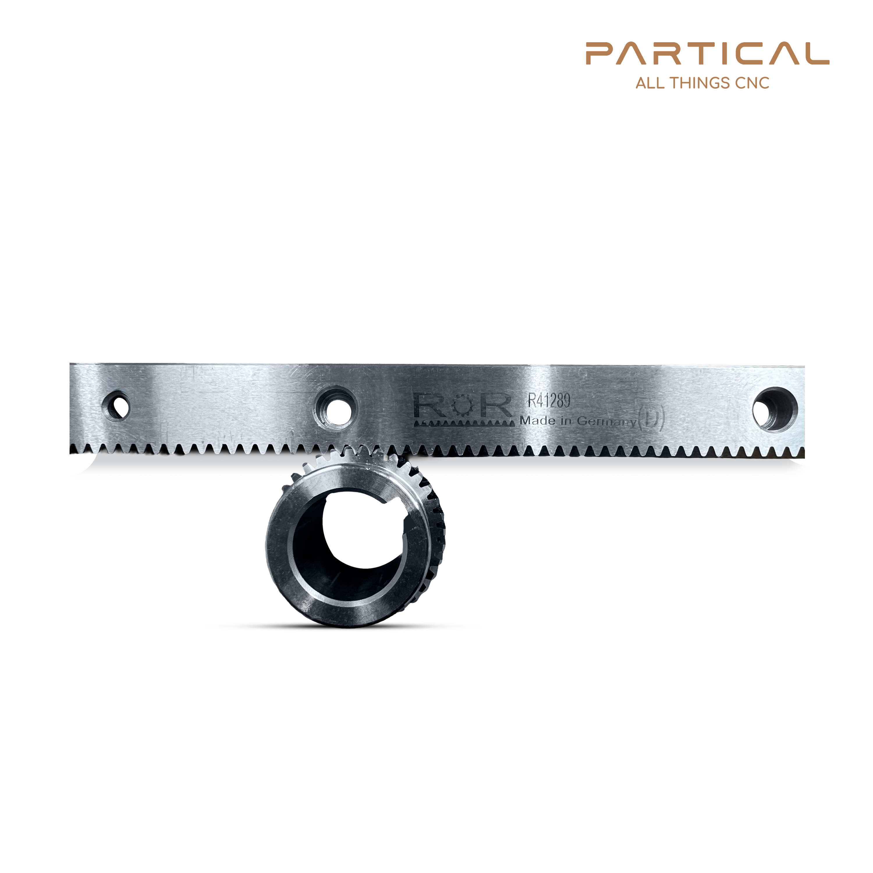 STEEL GEAR RACK AND PINION 670mm 1.25 PITCHED