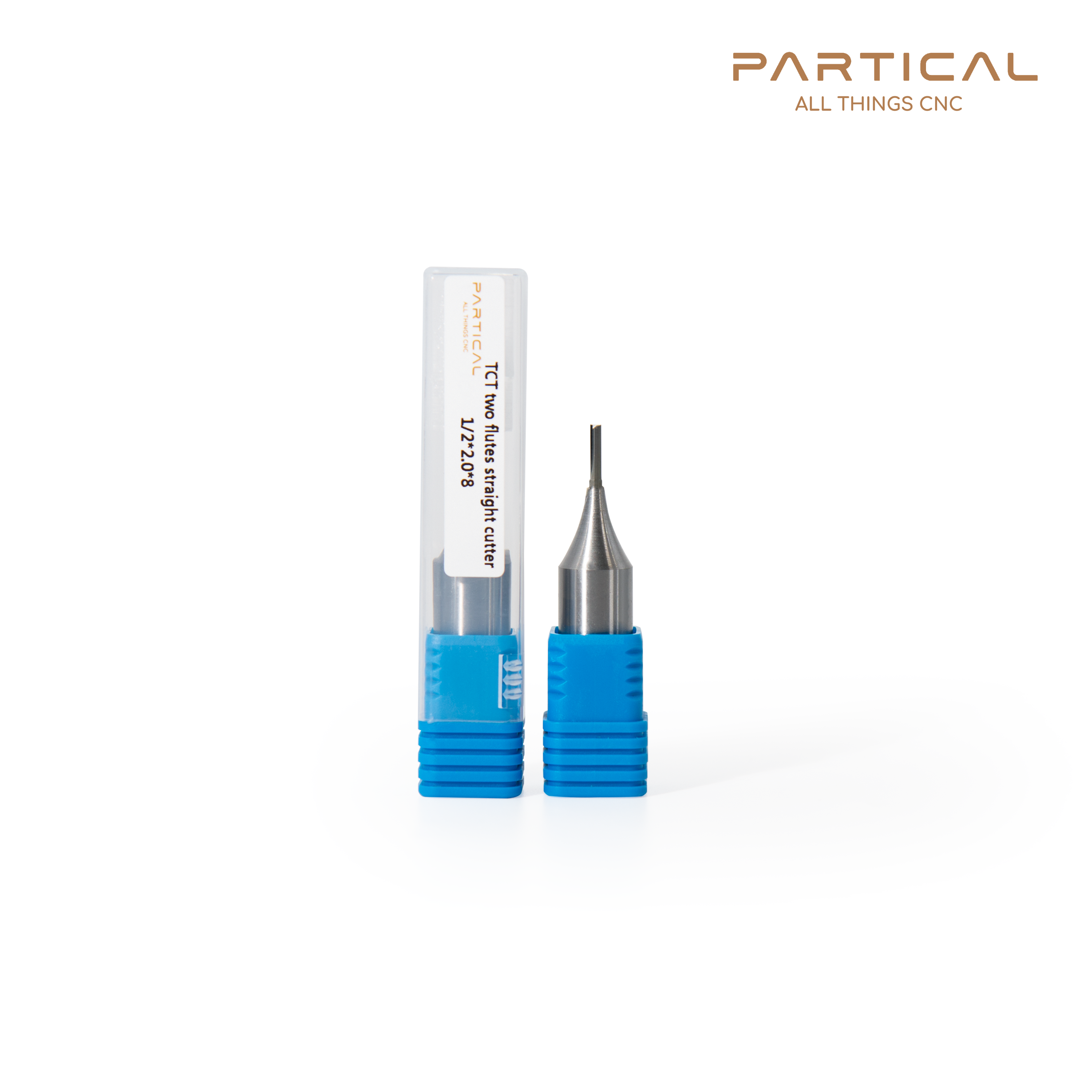 TCT TUNGSTEN CARBIDE STRAIGHT CUTTER 2 FLUTES